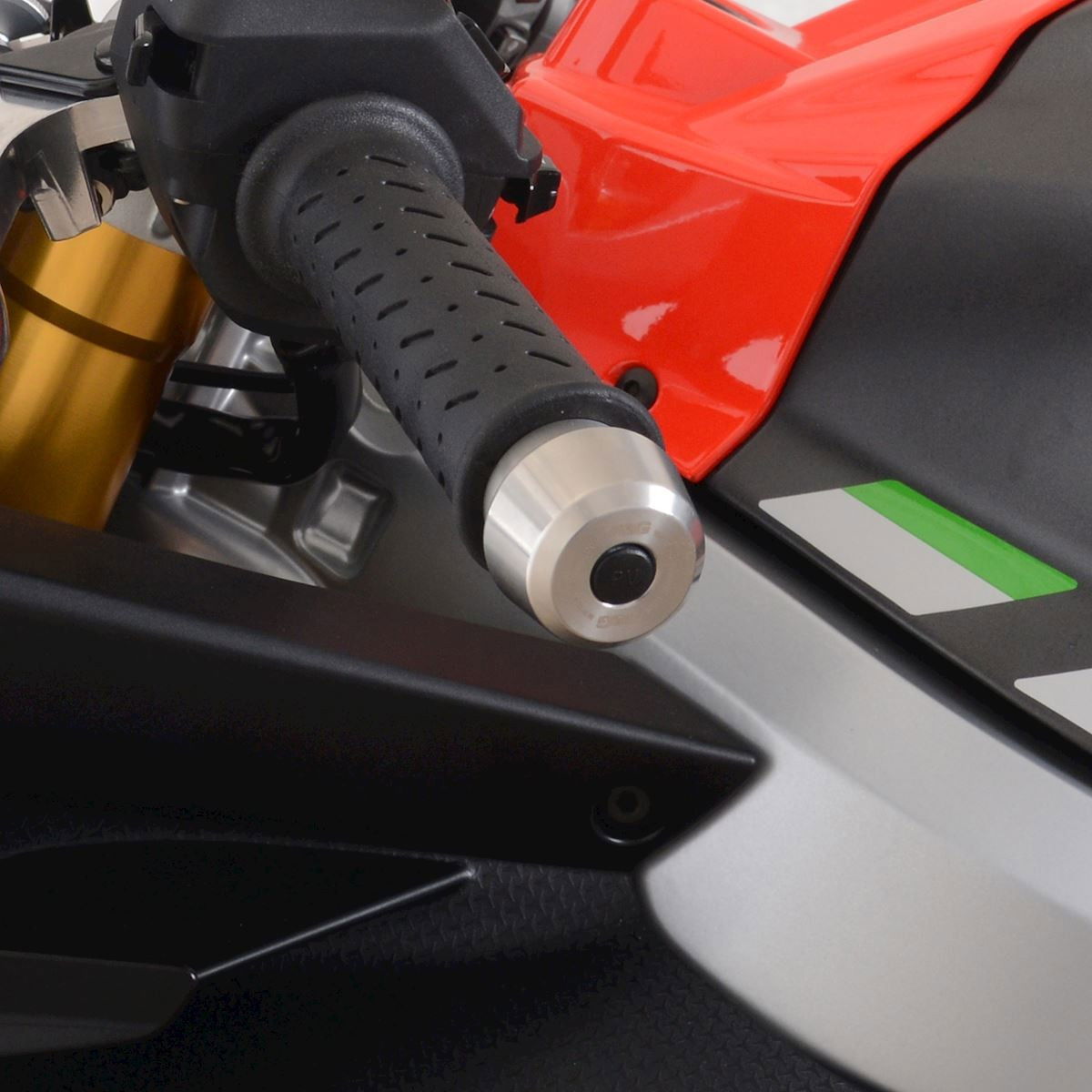 Stabilizzatori - tamponi manubrio acciaio inox, Aprilia RS660 '21-