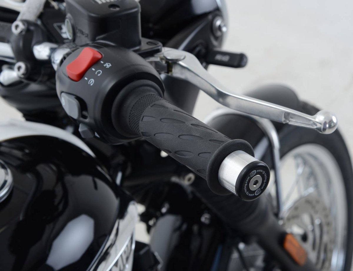 Stabilizzatori Tamponi Manubrio Triumph T120 Bonneville Bonneville Bobber 17 Senza Specchi Bar End Street Cup 17 S 17441 Rg BE0105BK - ENDURRAD