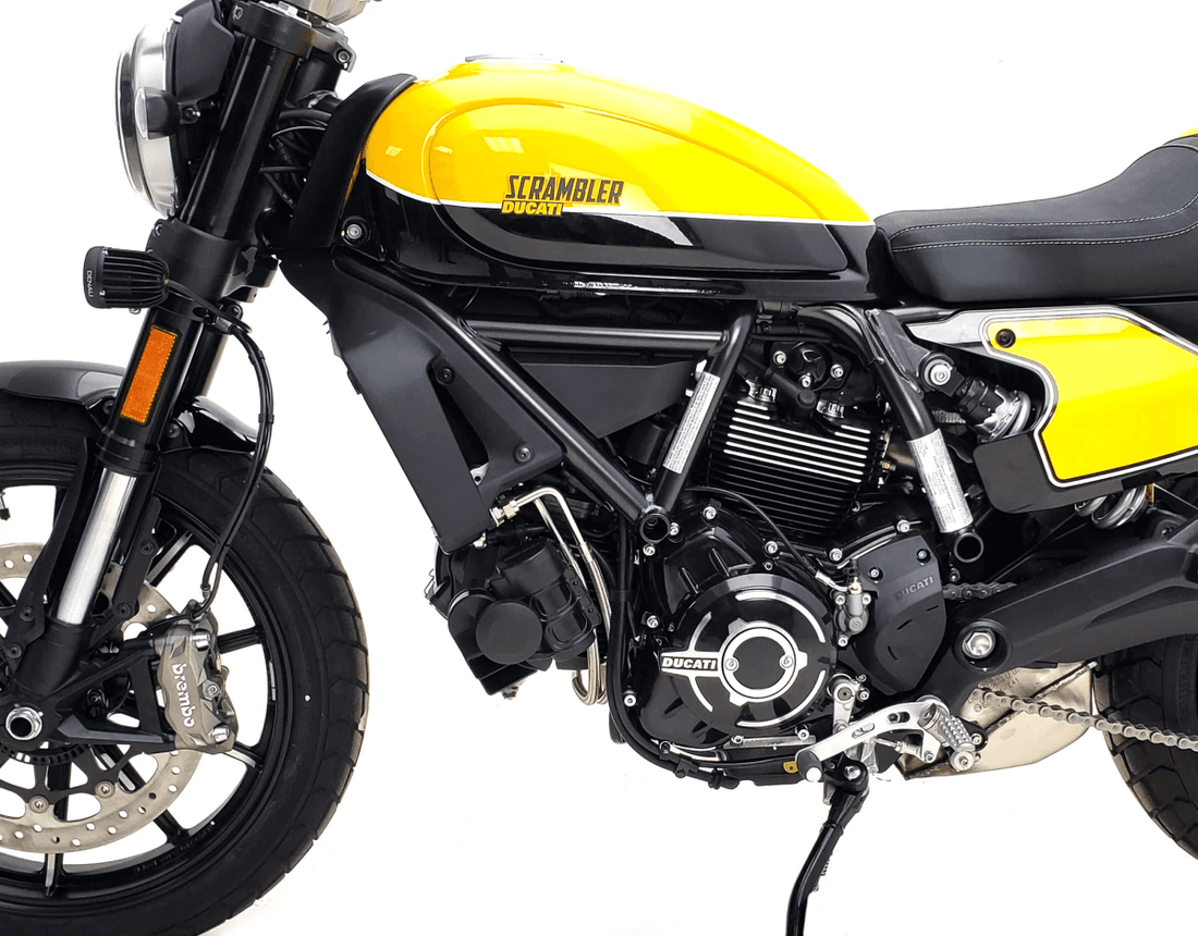 Staffa montaggio SoundBomb - Ducati Scrambler DENALI - Sicurezza Profe
