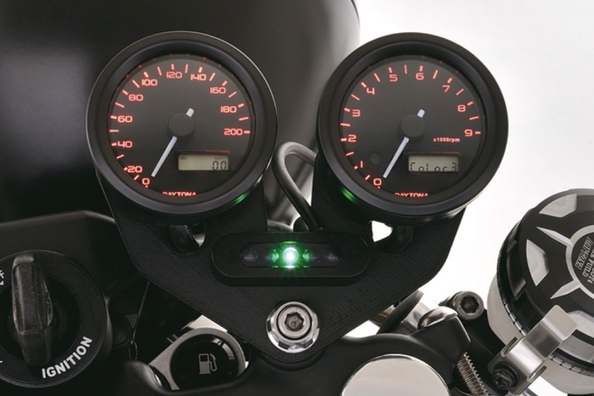 Staffa per supporto strumento VELONA diam.48 e micro led indicator - ENDURRAD