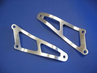 Staffa Supporto Scarico Kawasaki Zx 12R 00 Colore Nero 5155 Rg EH0019BK - ENDURRAD