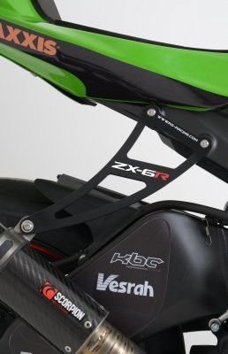 Staffa Supporto Scarico Kawasaki ZX6 R 09 5197 Rg EH0043BK - ENDURRAD