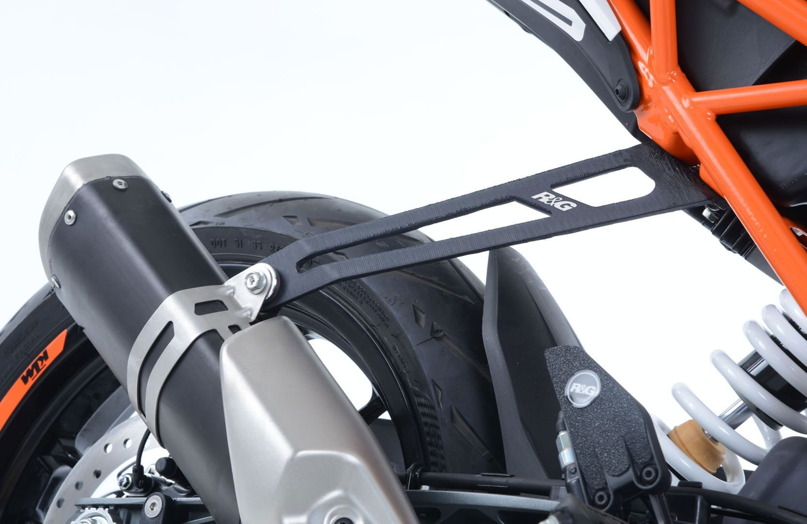 Staffa Supporto Scarico Ktm 125 Duke 17 18299 - Endurrad