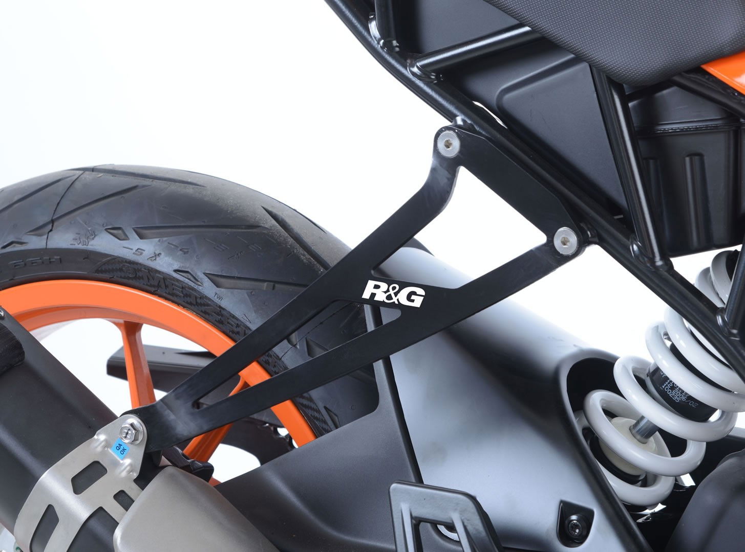 Staffa Supporto Scarico Ktm Rc 125 17 Rc 390 17 R G 18472 - Endurrad