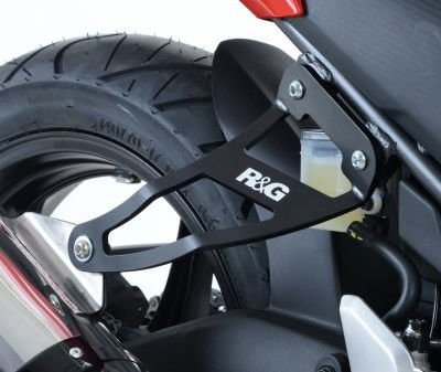 Staffa Supporto Scarico Piastra Fori Pedane Posteriori Honda CBR300R 11853 Rg EH0061BKA - ENDURRAD