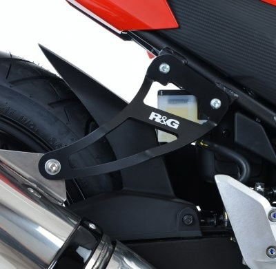 Staffa Supporto Scarico Piastra Fori Pedane Posteriori Honda CBR300R 11853 Rg EH0061BKA - ENDURRAD
