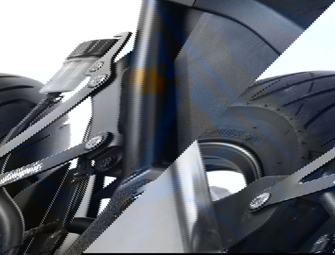 Staffa Supporto Scarico Piastra Fori Pedane Posteriori Kawasaki Ninja 300 Ninja 250 13 17 Z250 13 18 Z300 7206 Rg EH0055BKA - Endurrad