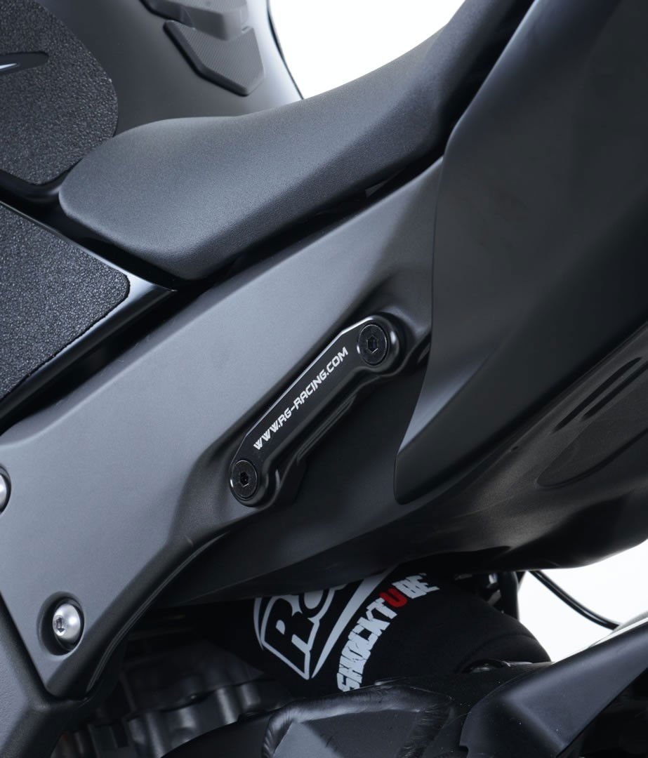 Staffa Supporto Scarico Piastra Fori Pedane Posteriori Kawasaki ZX10R 11 16 5204 Rg EH0047BKA - ENDURRAD