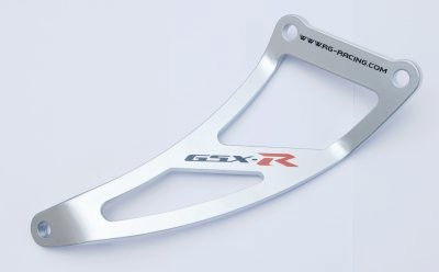 Staffa Supporto Scarico Suzuki Gsx R 600 750 00 05 Gsx R 1000 00 04 Color Alluminio 5192 Rg EH0040SI - Endurrad