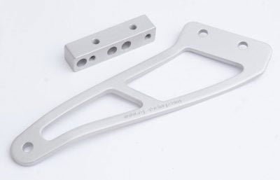 Staffa Supporto Scarico - Yamaha Yzf - R6 '03 - '05 Color Alluminio - ENDURRAD