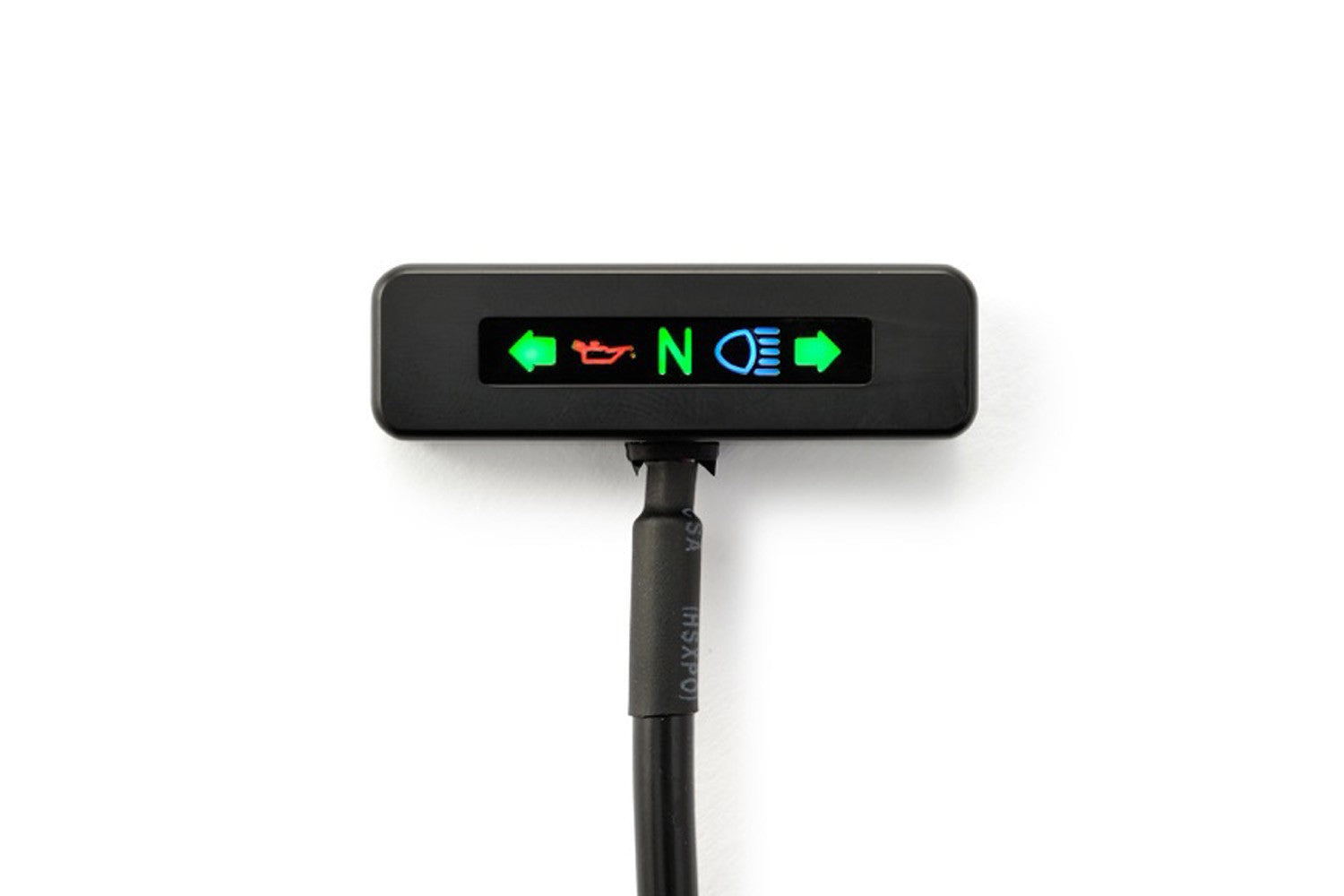 Strumento compatto indicatori led mod.BETA, alluminio CNC