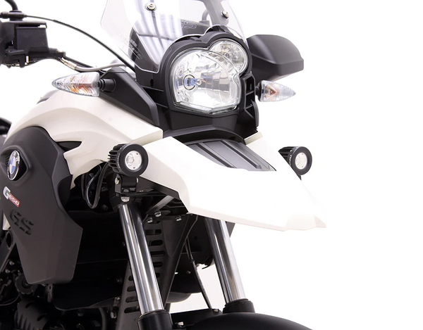 Auxiliary light mounts for BMW G 650 GS 2009-2016 and F 650 GS 2004-2007