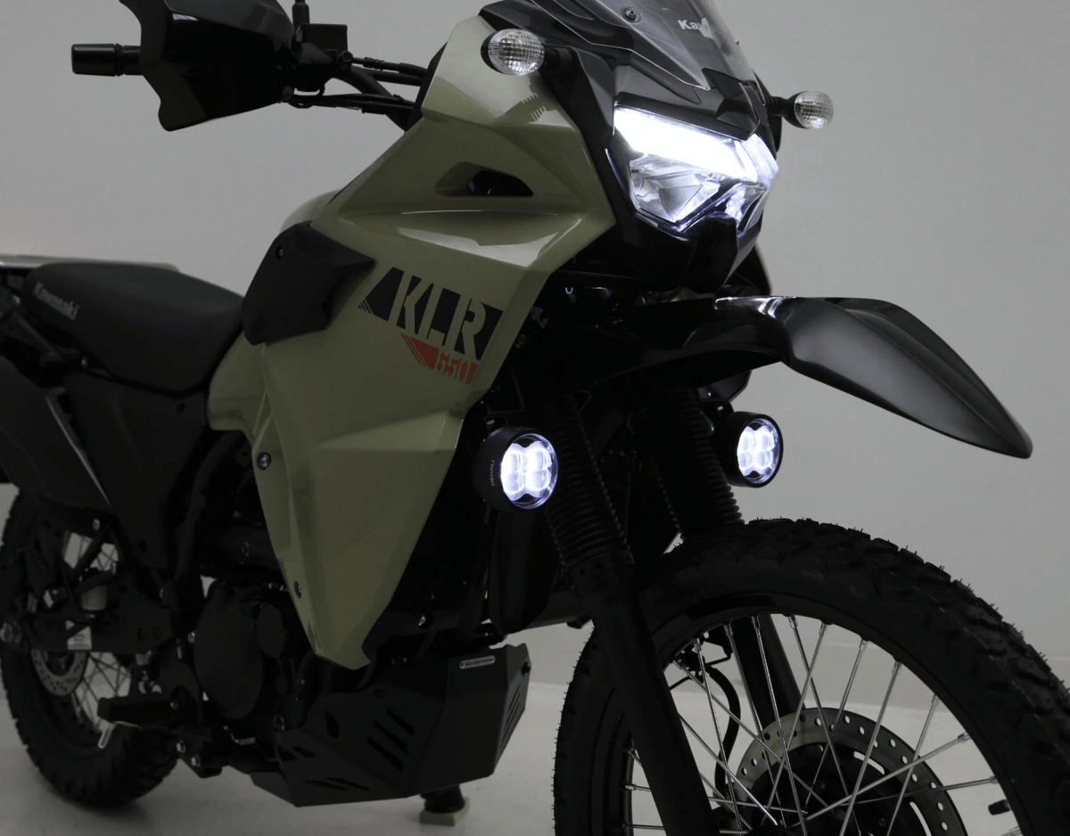Supporti montaggio faretti anteriori per Kawasaki KLR 650 '22 - ENDURRAD