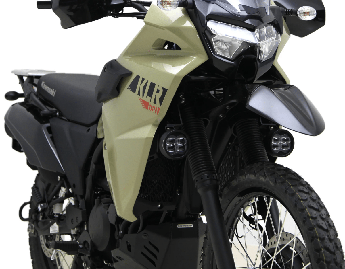 Supporti montaggio faretti anteriori per Kawasaki KLR 650 '22 - ENDURRAD