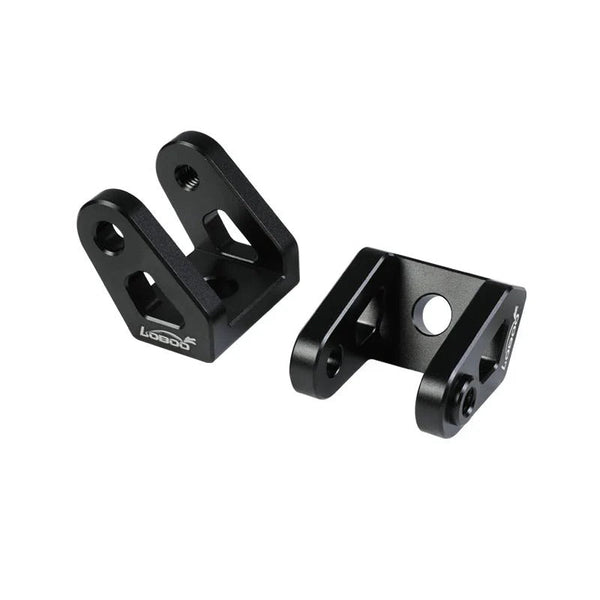 LOBOO CDJ131A Spotlight Brackets for BMW R 1300 GS | 2 pieces, for LOBOO crash bars