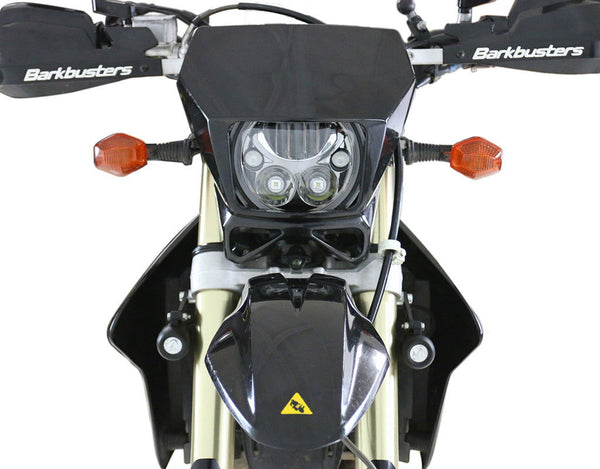 Mount for replacing the original headlight with the M7 headlight on Suzuki DR-Z400 and DR650