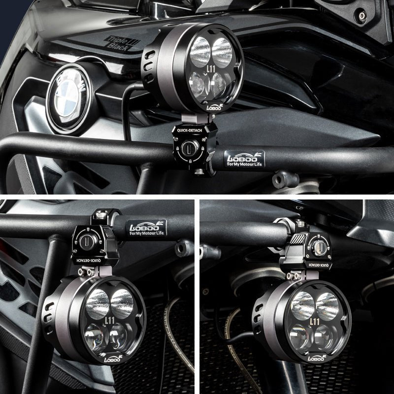 Supporto luci sgancio rapido LOBOO Q7 - Endurrad.com