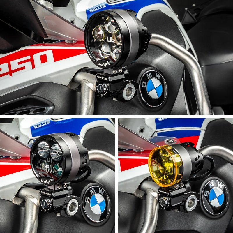 Supporto luci sgancio rapido LOBOO Q7 - Endurrad.com