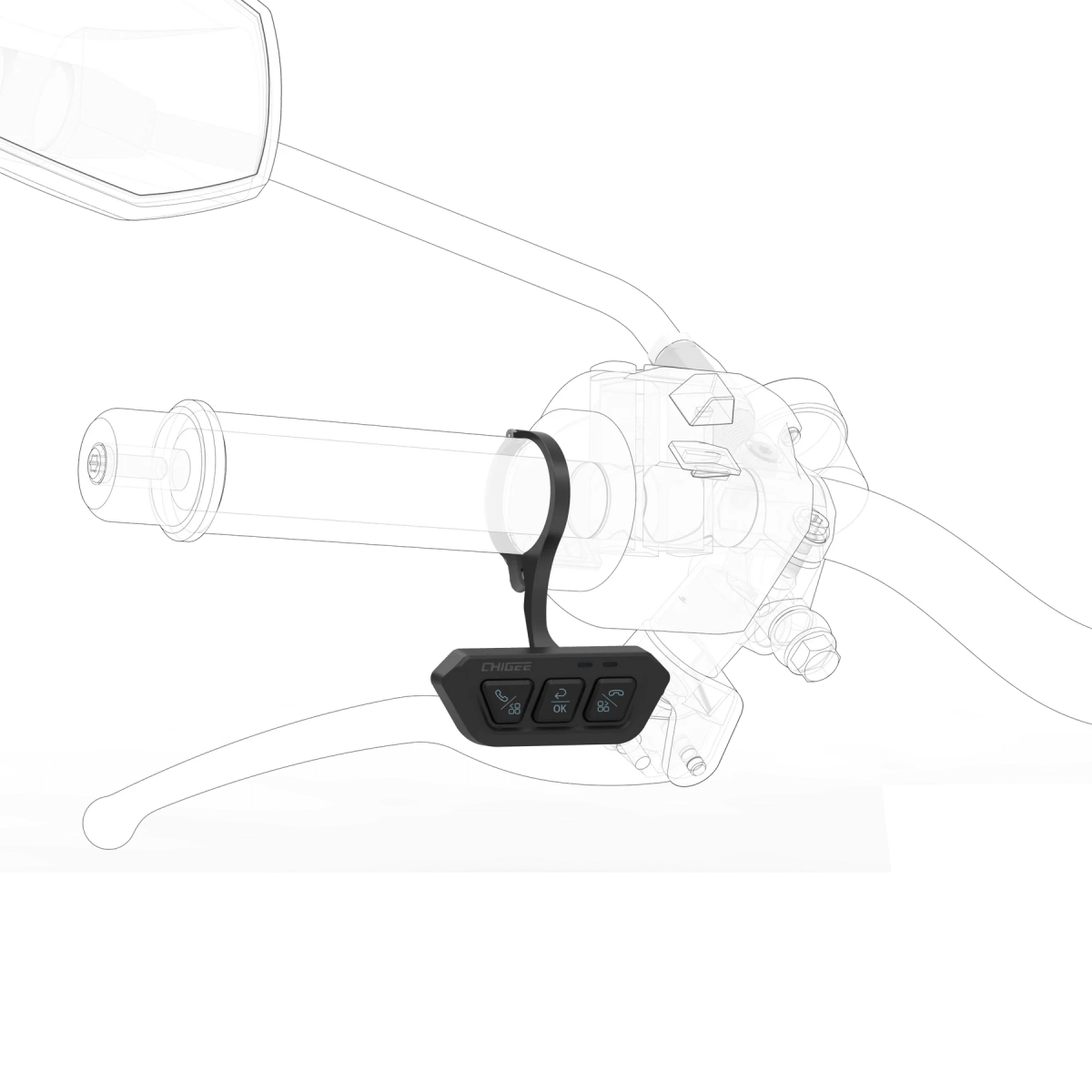 Supporto Manubrio per Telecomando CHIGEE MFP0089 (MFP0115) - Endurrad.com