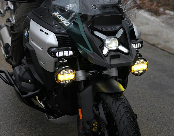 Auxiliary light mounts for BMW R 1300 GS Adventure