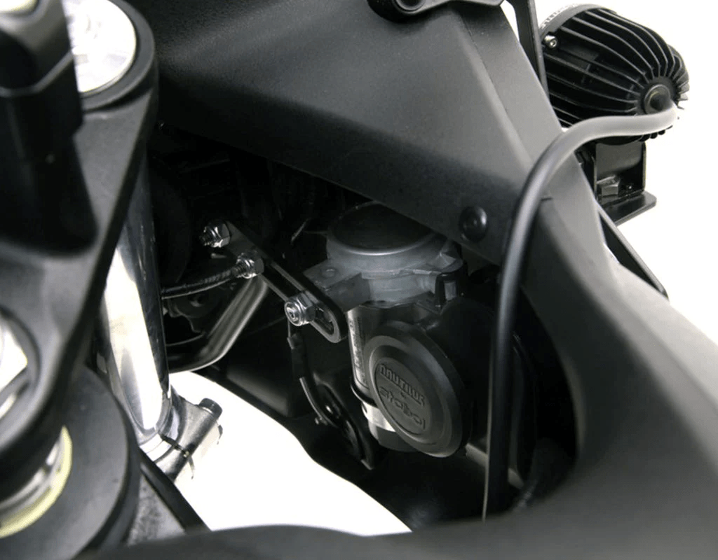 Supporto per montaggio SoundBomb - Suzuki DL 650 V - Strom - ENDURRAD