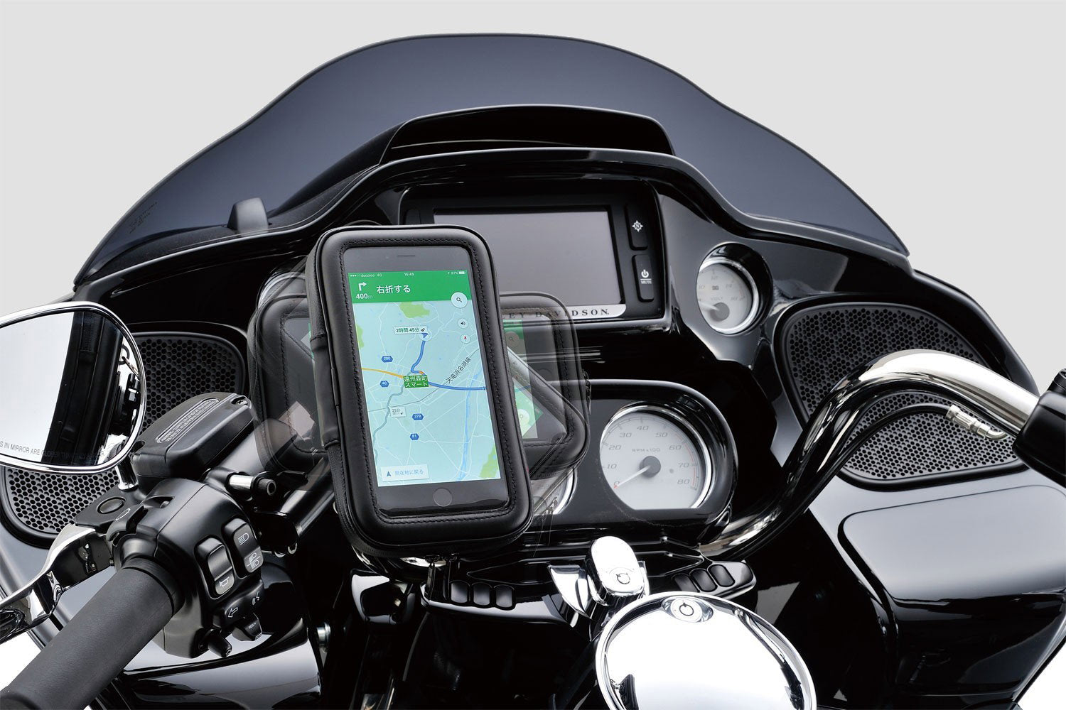 Supporto smartphone c/custodia