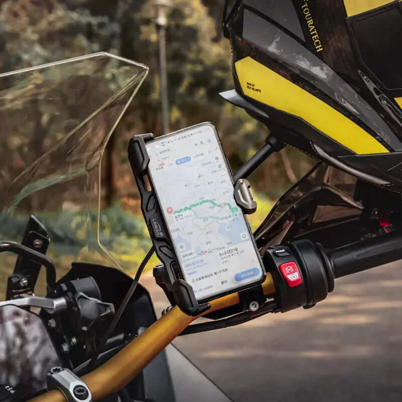 Loboo PH02 motorcycle smartphone mount - Endurrad.com