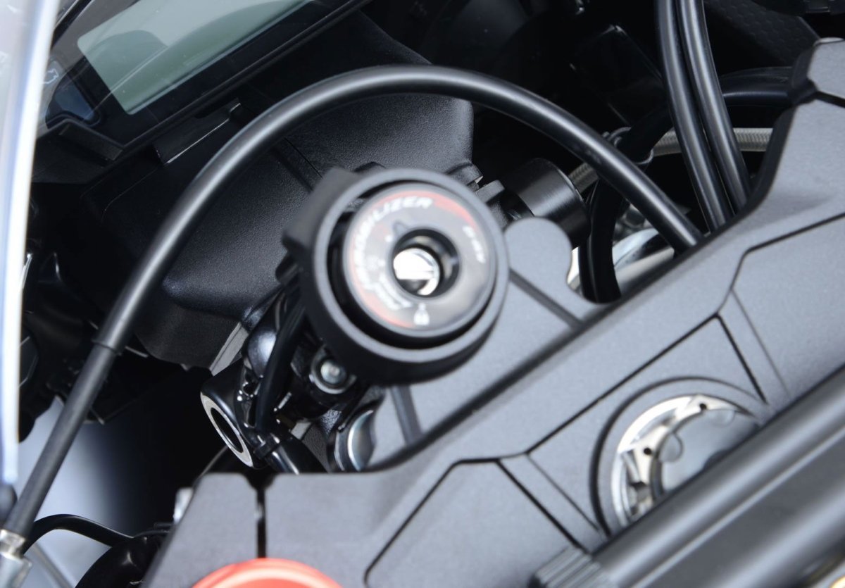 Tamponi Fine Corsa Per Sterzo Kw ZX10 R 16 Non C Bloccasterzo Orig 15525 Rg LS0007WH - ENDURRAD