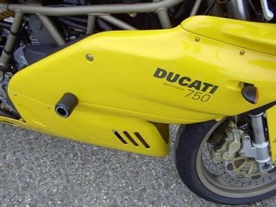 Tamponi Paratelaio Ducati 750SS 900SS 99 00 7105 Rg CP0083BL - ENDURRAD