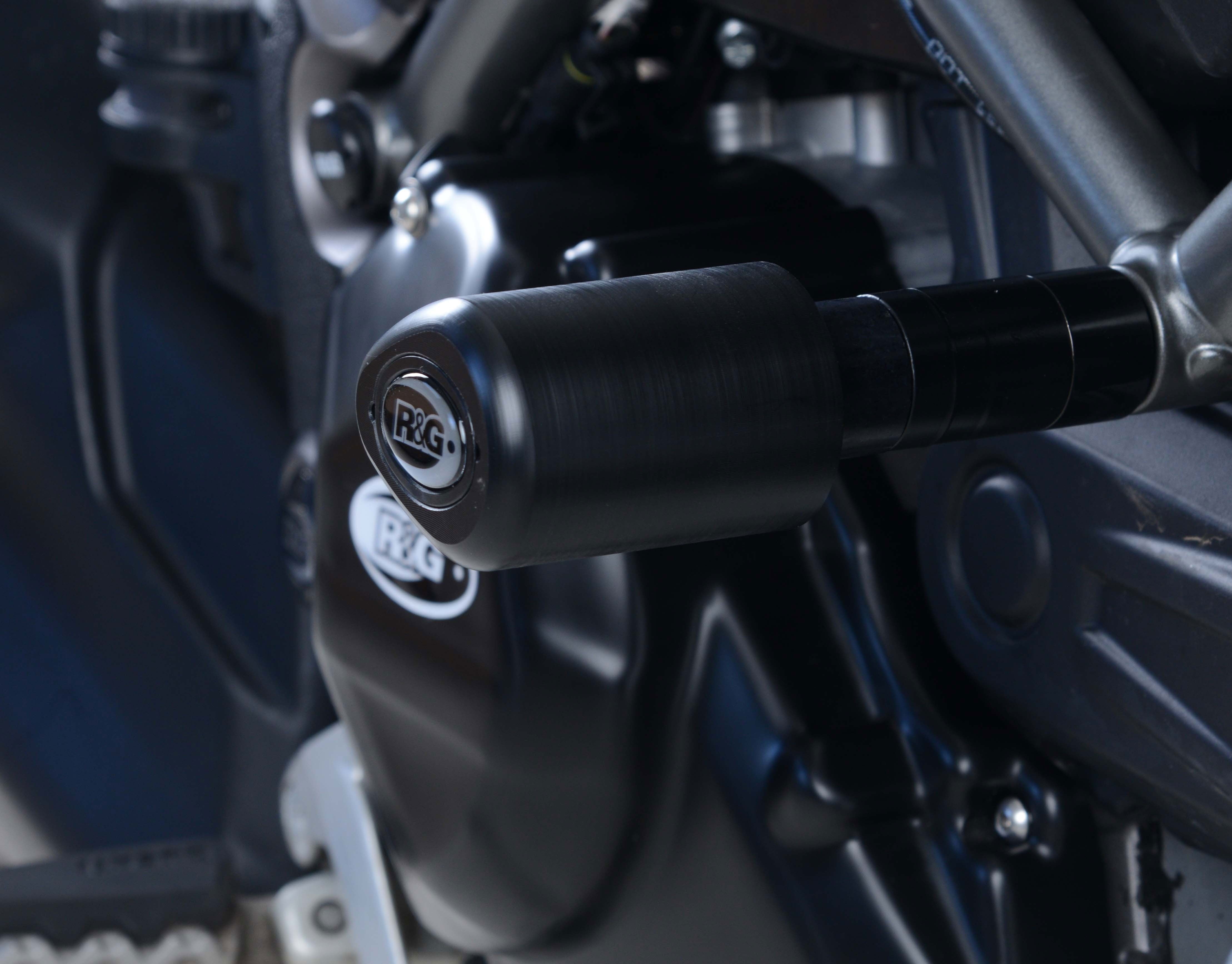 Tamponi Paratelaio Tipo Aero Ducati Multistrada 1260 S Compatibile Con Oem Cover Pompa Acqua CP0443BL R G 55011 - Endurrad