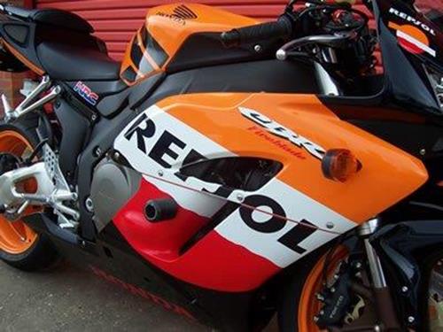 Tamponi Paratelaio Honda CBR1000RR 04 07 70604 Rg CP0125BL - ENDURRAD