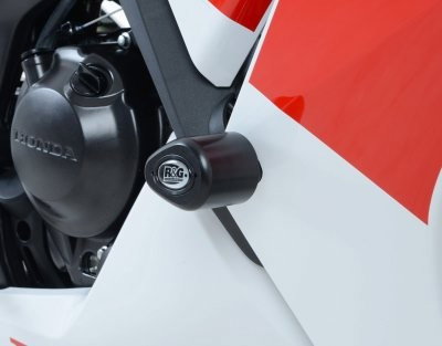 Tamponi Paratelaio Tipo Aero Honda CBR300R Colore Bianco 11837 Rg CP0374WH - Endurrad