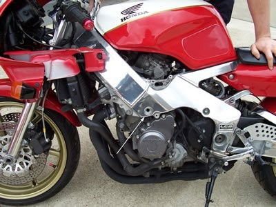 Tamponi Paratelaio Honda CBR400 Gull Arm 7078 Rg CP0014BL - ENDURRAD