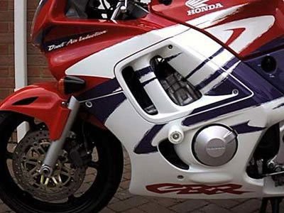 Tamponi Paratelaio Honda CBR600 95 98 Telaio In Acciaio 70493 Rg CP0011WH - ENDURRAD