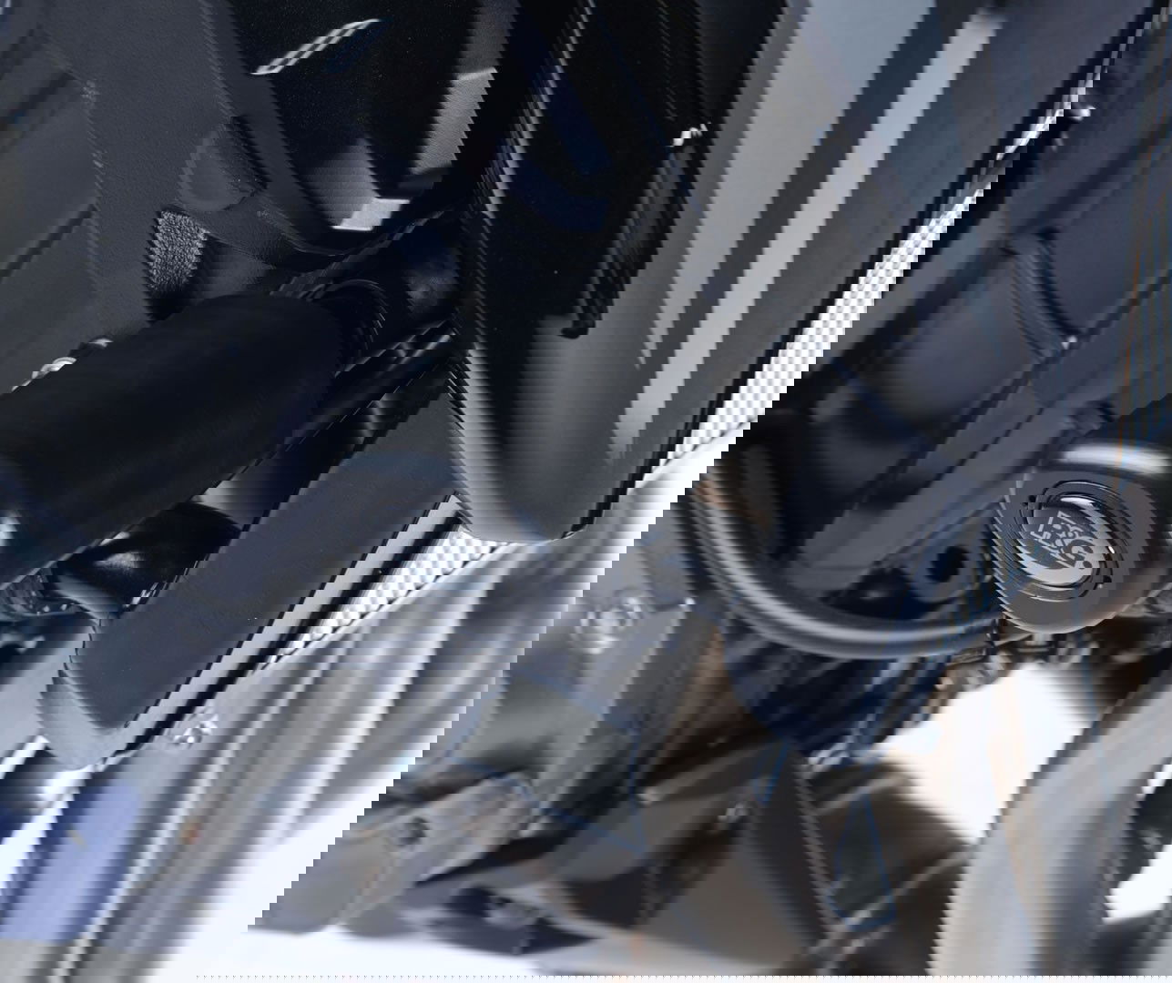 Tamponi Paratelaio Tipo Aero Kawasaki Z900 17 Bianco 18222 Rg CP0418WH - Endurrad