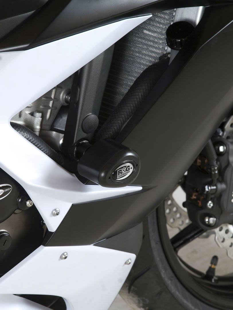 Tamponi paratelaio tipo Aero - Kawasaki ZX6R '13-'18 colore bianco
