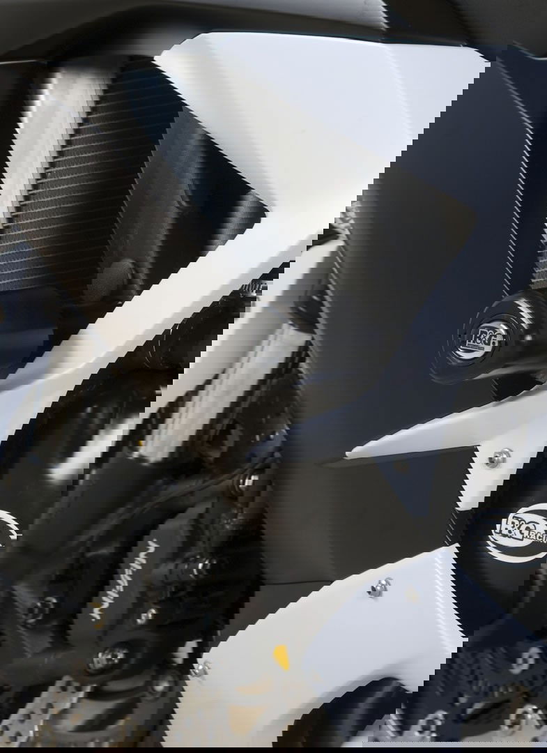 Tamponi paratelaio tipo Aero - Kawasaki ZX6R '13-'18 colore bianco