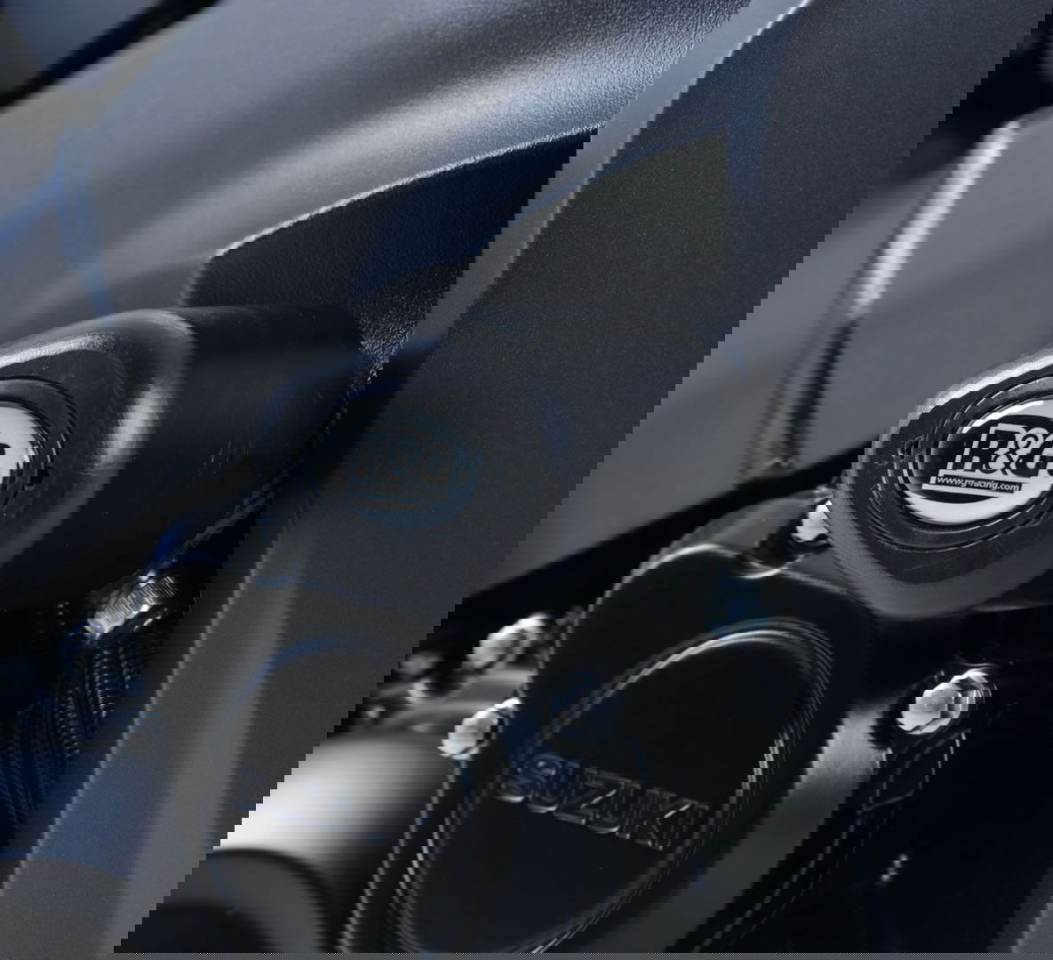 Tamponi paratelaio tipo Aero - Suzuki GSX-S 1000 FA - bianco