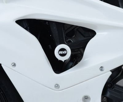 Tamponi paratelaio tipo Aero - BMW S 1000 RR '10 - (racing) bianco - ENDURRAD