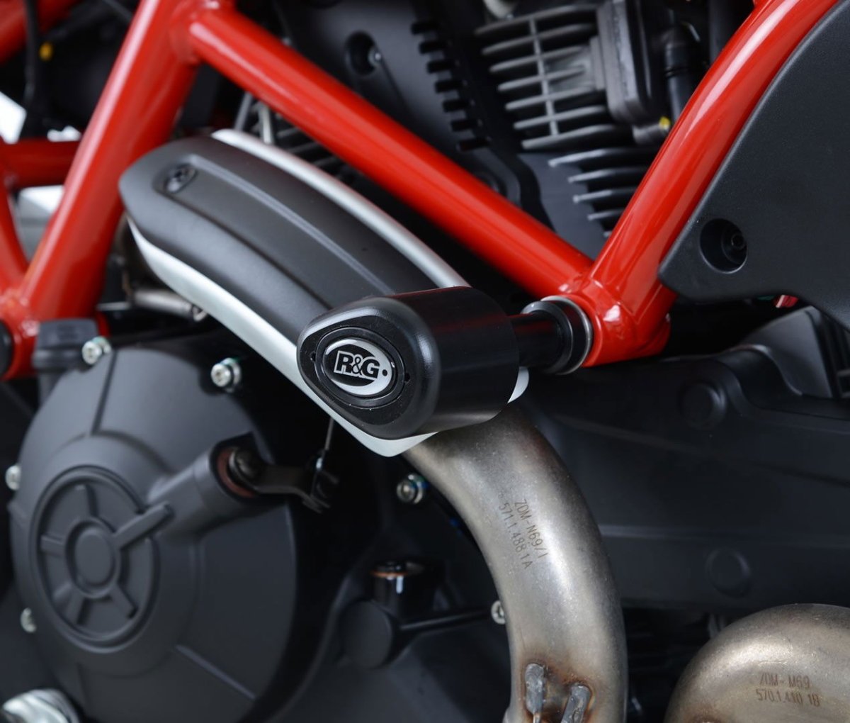 Tamponi Paratelaio Tipo Aero Ducati Monster 797 R G 18473 Rg CP0433BL - ENDURRAD