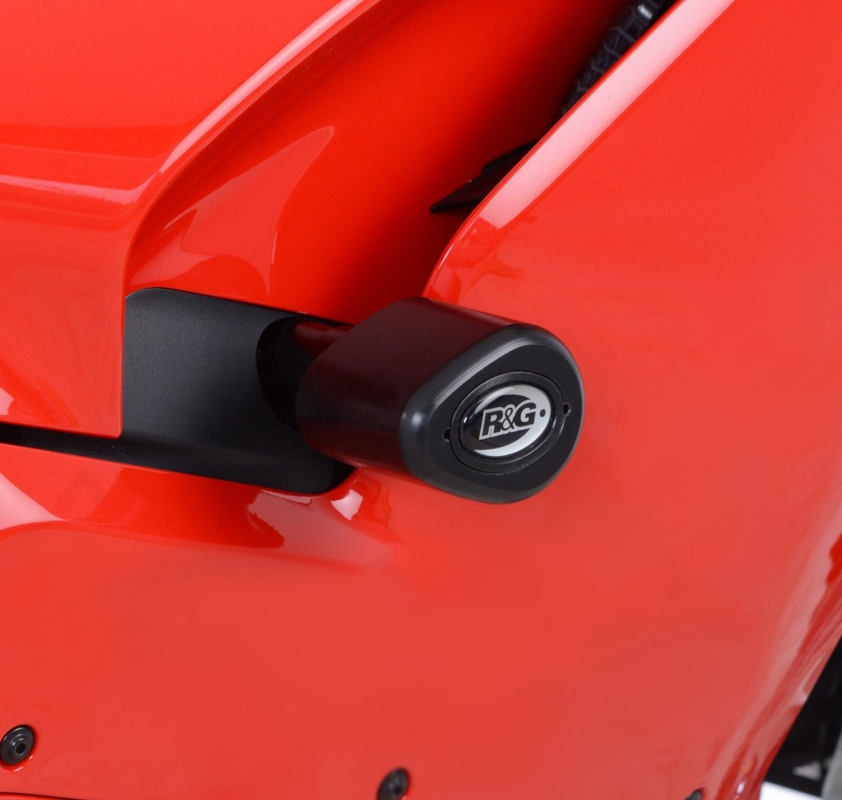 Tamponi Paratelaio Tipo Aero Ducati Panigale V4 V4S Speciale Foratura Solo Pannello Interno Solo 2017 55145 Rg CP0442BL - ENDURRAD