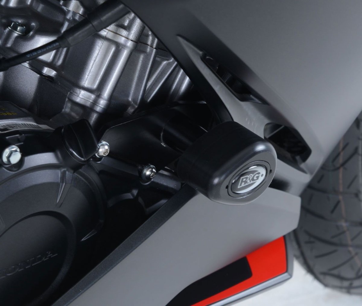 Tamponi Paratelaio Tipo Aero Honda CBR250RR 17 Vers Racing 18232 Rg CP0425BL - ENDURRAD