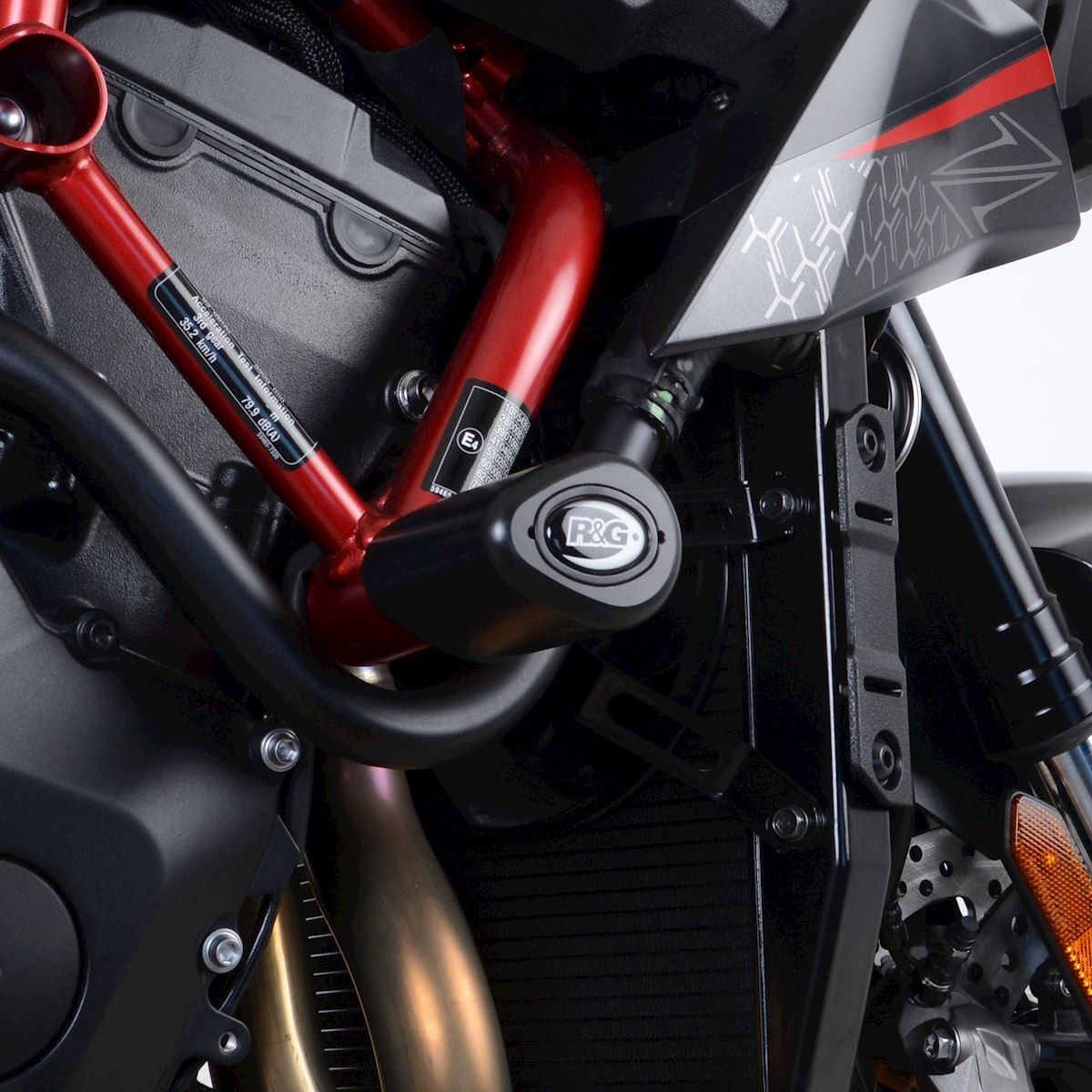 Tamponi Paratelaio Tipo Aero Kawasaki Z H2 20 70994 Rg CP0489BL - ENDURRAD