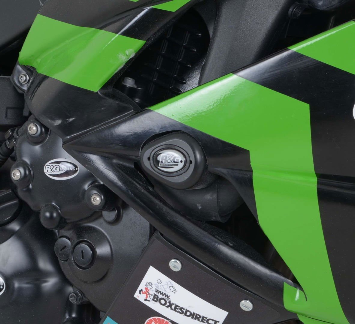 Tamponi Paratelaio Tipo Aero Kawasaki ZX6 R 09 12 Vers Race 10353 Rg CP0336BL - ENDURRAD