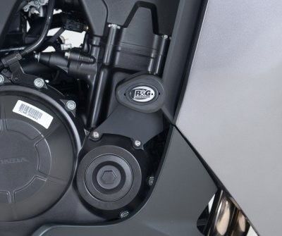 Tamponi Paratelaio Tipo Aero No Cut Sliders Telaio Honda CBR500R 13 15 10358 Rg CP0340BL - ENDURRAD