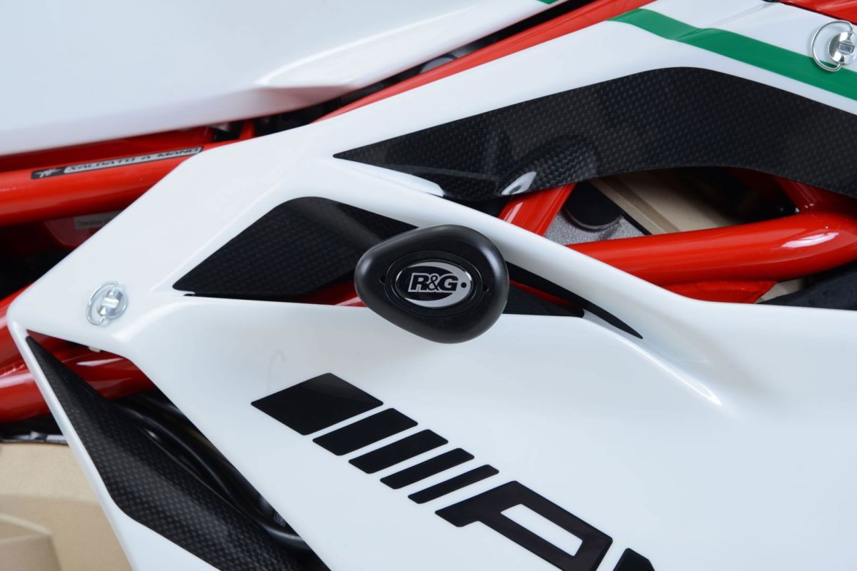 Tamponi paratelaio tipo Aero no - cut Sliders telaio - MV Agusta F 4 RC - ENDURRAD
