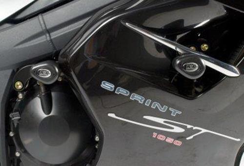 Tamponi Paratelaio Tipo Aero Set 4 Pezzi Triumph 1050 Sprint Gt St 70384 Rg CP0269BL - ENDURRAD