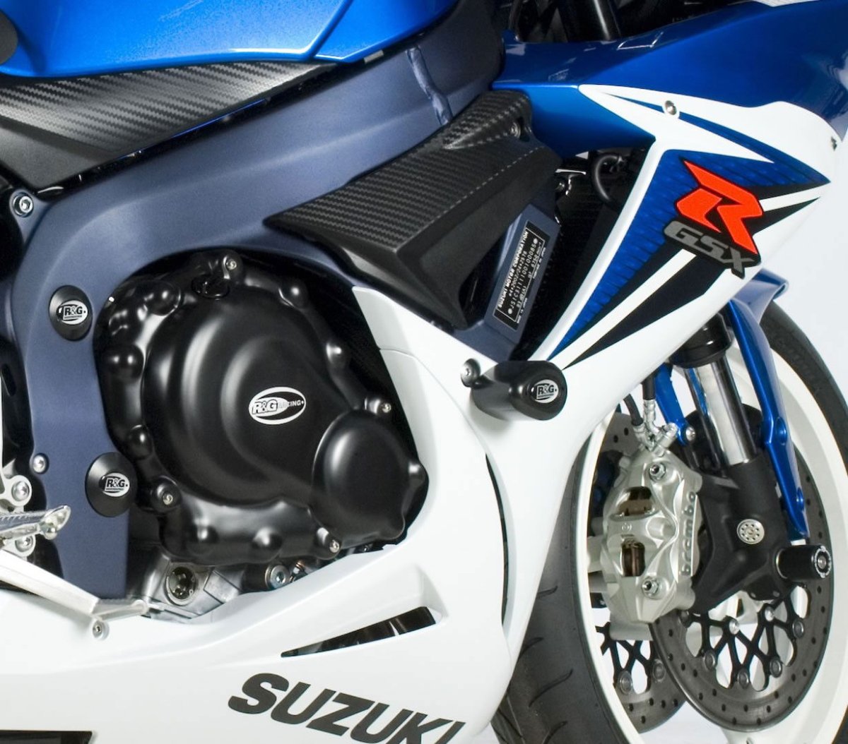 Tamponi paratelaio tipo Aero - Suzuki GSXR 600/750 L1 - ENDURRAD