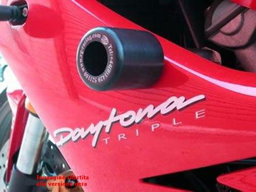 Tamponi paratelaio - Triumph 675 Daytona '06 - '12 (nero) - ENDURRAD