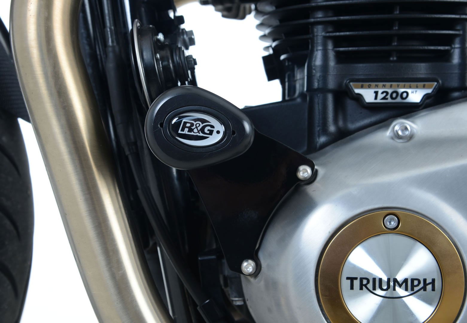 Tamponi Paratelaio Tipo Aero Triumph Bonneville Bobber 17 R G 54765 Rg CP0436BL - Endurrad